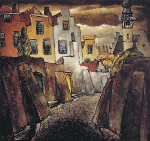 Reimond Kimpe - A village street