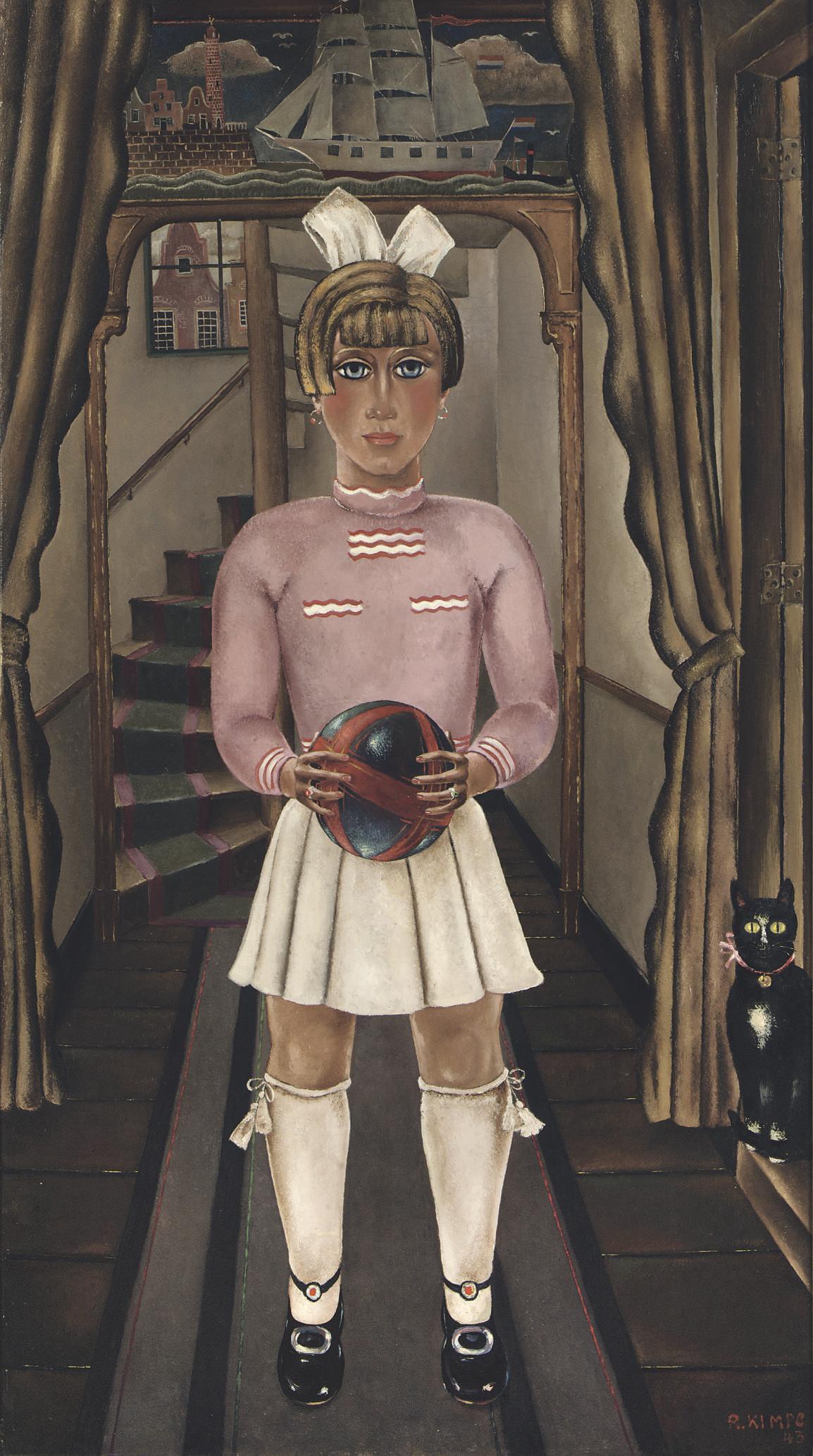 Reimond Kimpe - Girl with a ball
