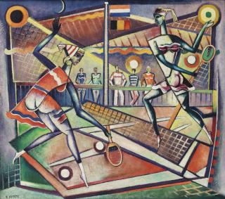 Reimond Kimpe - Playing Tennis