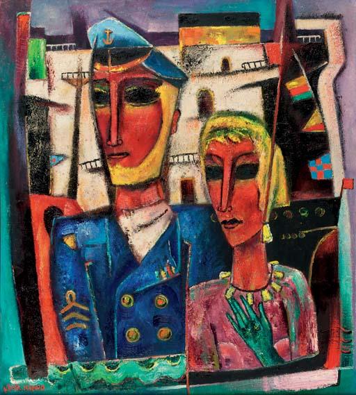 Reimond Kimpe - The captain and his wife