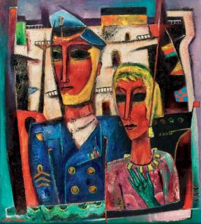 Reimond Kimpe - The captain and his wife