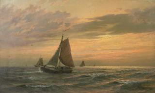 Rein Miedema - The Scheveningen 02 at dusk