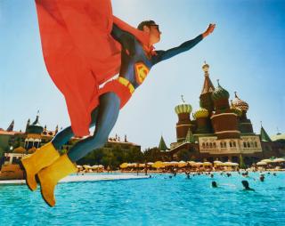 Reiner Riedler - Fake Holidays - Superman Over Red Square, Turkey