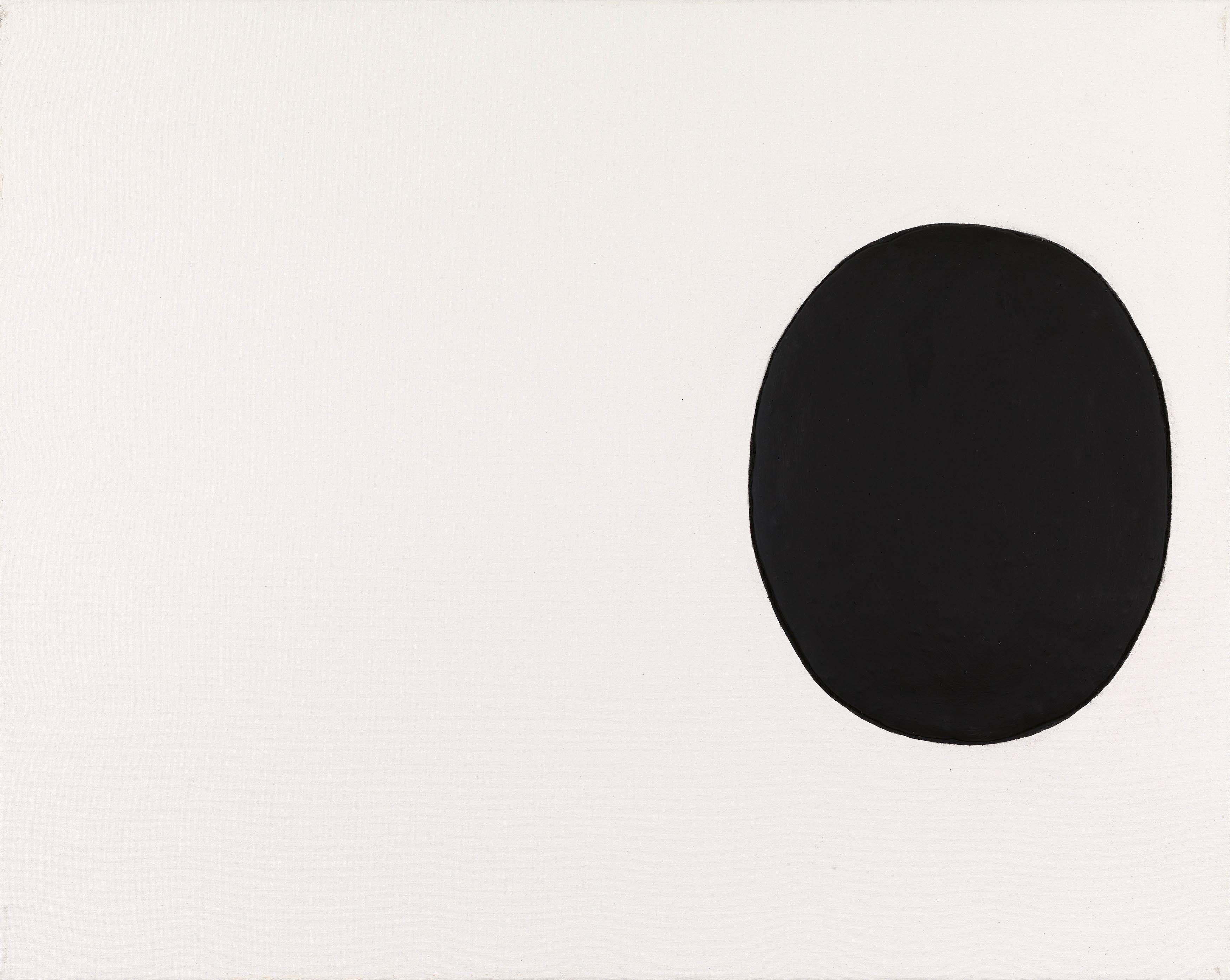 Reiner Ruthenbeck - 150 Gramm Farbe auf Leinwand