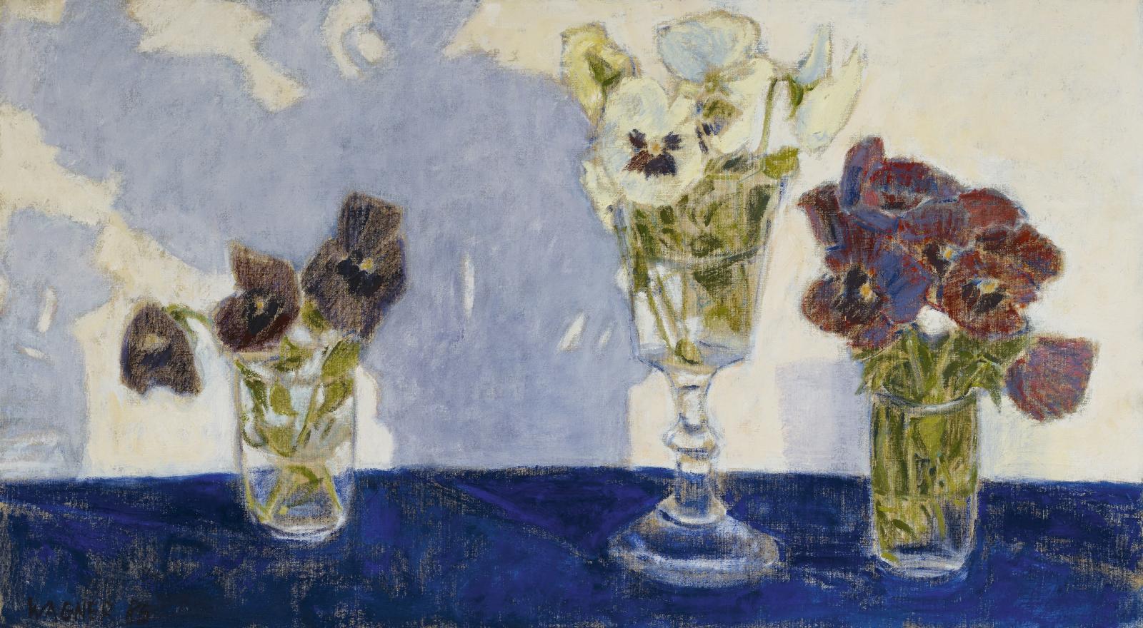 Reiner Wagner - Stiefmütterchen (in drei Gläsern)