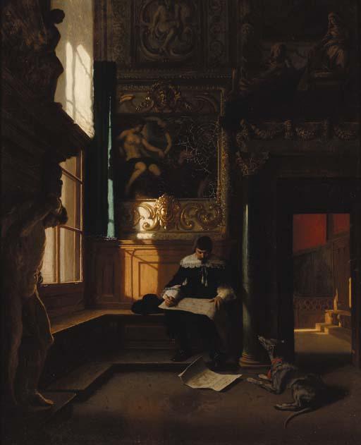 Reinhard Sebastian Zimmermann - King Ludwig II in the picture gallery