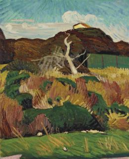 Reinhold Kündig - Landschaft in Tunis, 1911