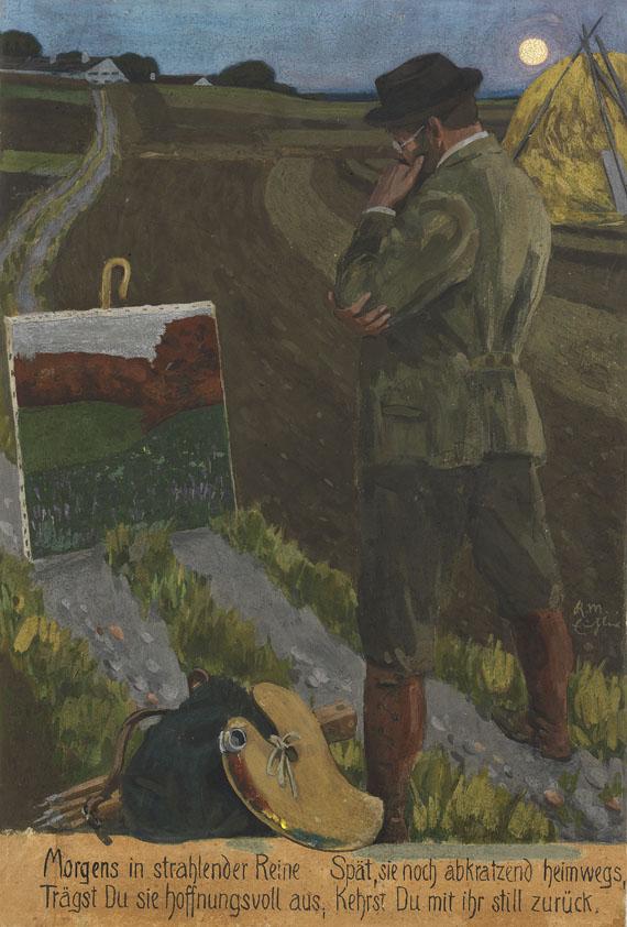 Reinhold Max Eichler - Die Leinwand