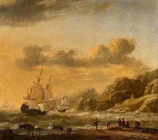 Reinier Nooms - Seelandschaft