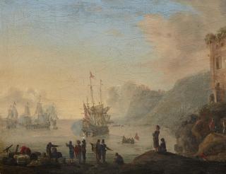 Reinier Nooms - Zwei Marinedarstellungen