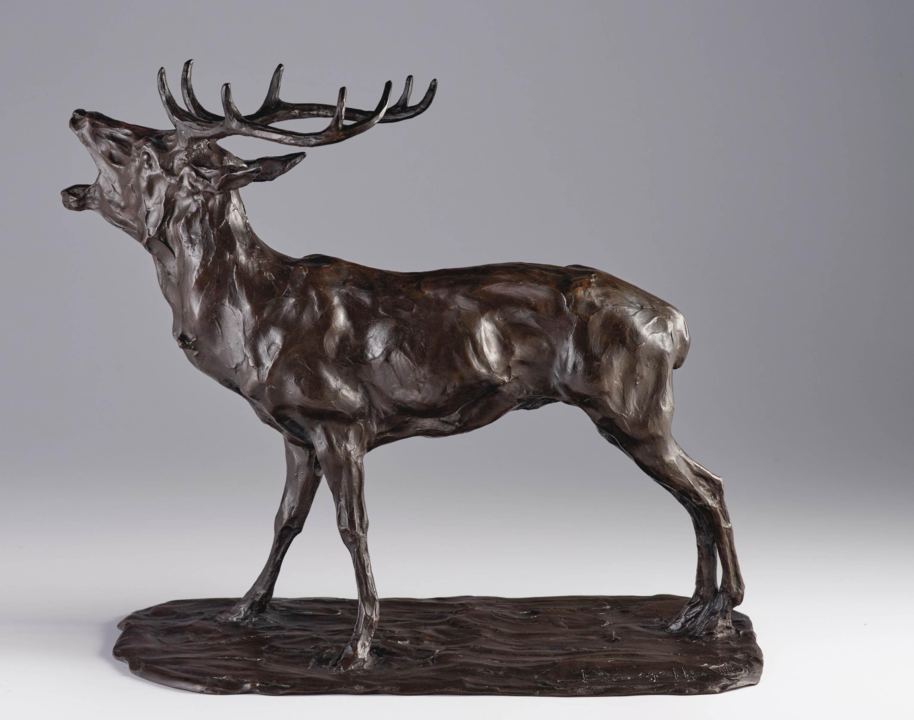 Rembrandt Bugatti - Cerf bramant