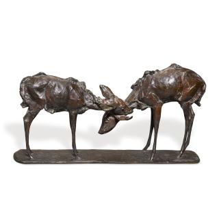 Rembrandt Bugatti - Deux antilopes goudou ou deux amis