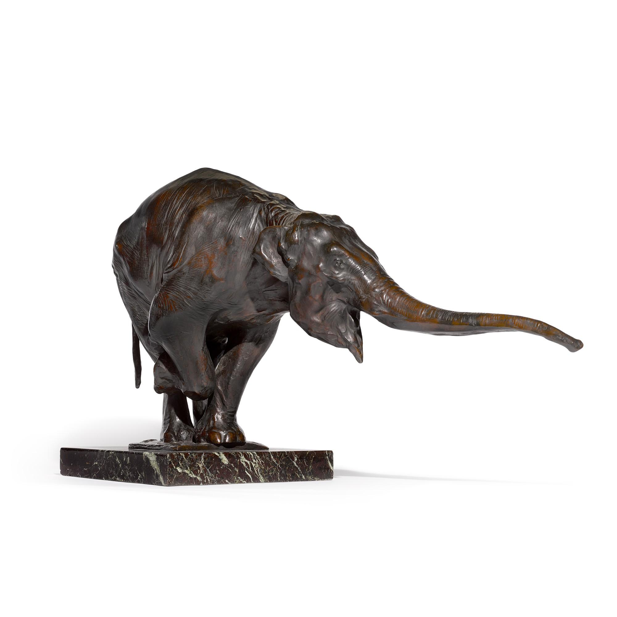 Rembrandt Bugatti - Éléphant d\'Asie (mendiant)