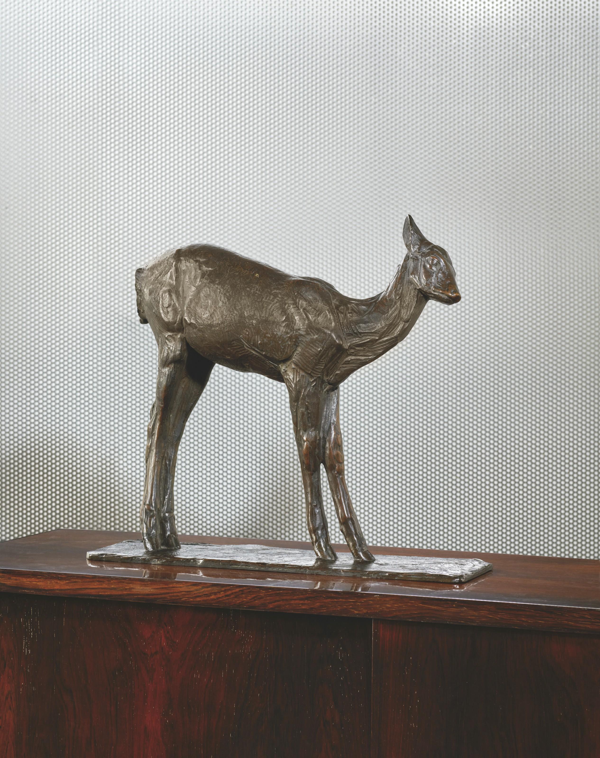 Rembrandt Bugatti - \'Faon Axis\', Le Modèle Créé Vers 1911, Celui-Ci Réalisé En 1914