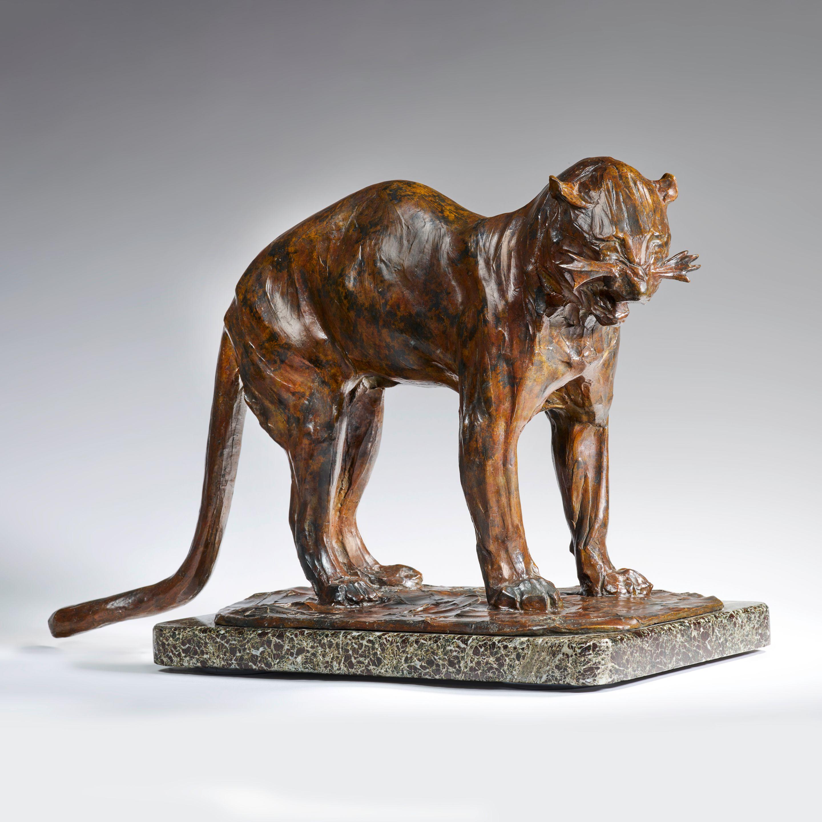 Rembrandt Bugatti - Panthère grognant et feulant