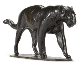 Rembrandt Bugatti - Petit Jaguar Marchant