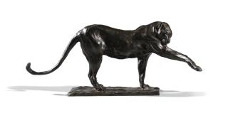 Rembrandt Bugatti - Petite Panthère Se Léchant La Patte