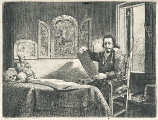 Rembrandt Harmensz. van Rijn - Abraham Francen, Apotheker