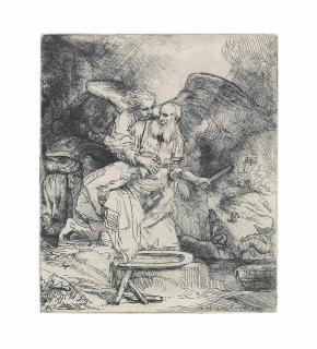 Rembrandt Harmensz. Van Rijn - Abraham\'S Sacrifice (B., Holl. 35; H. 283; New Holl. 287)
