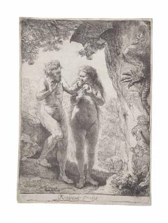 Rembrandt Harmensz. Van Rijn - Adam and Eve