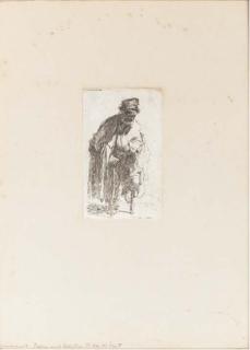 Rembrandt Harmensz. Van Rijn - Beggar with a Wooden Leg (B. Holl 179; H. 12; BB. 30-4)