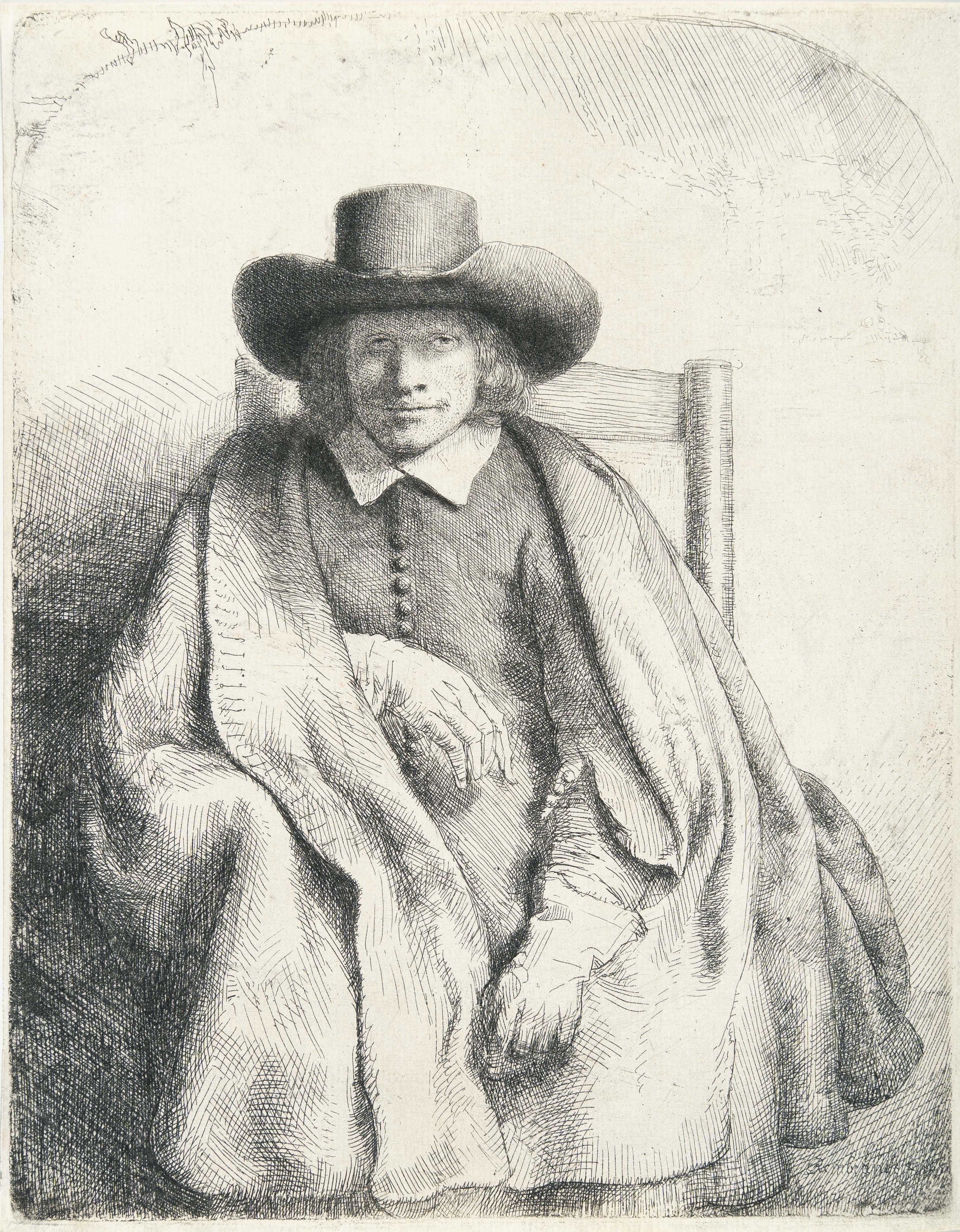 Rembrandt Harmensz. van Rijn - Clement de Jonghe, Kupferstichverleger