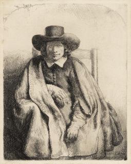 Rembrandt Harmensz Van Rijn - Clement de Jonghe, Printseller