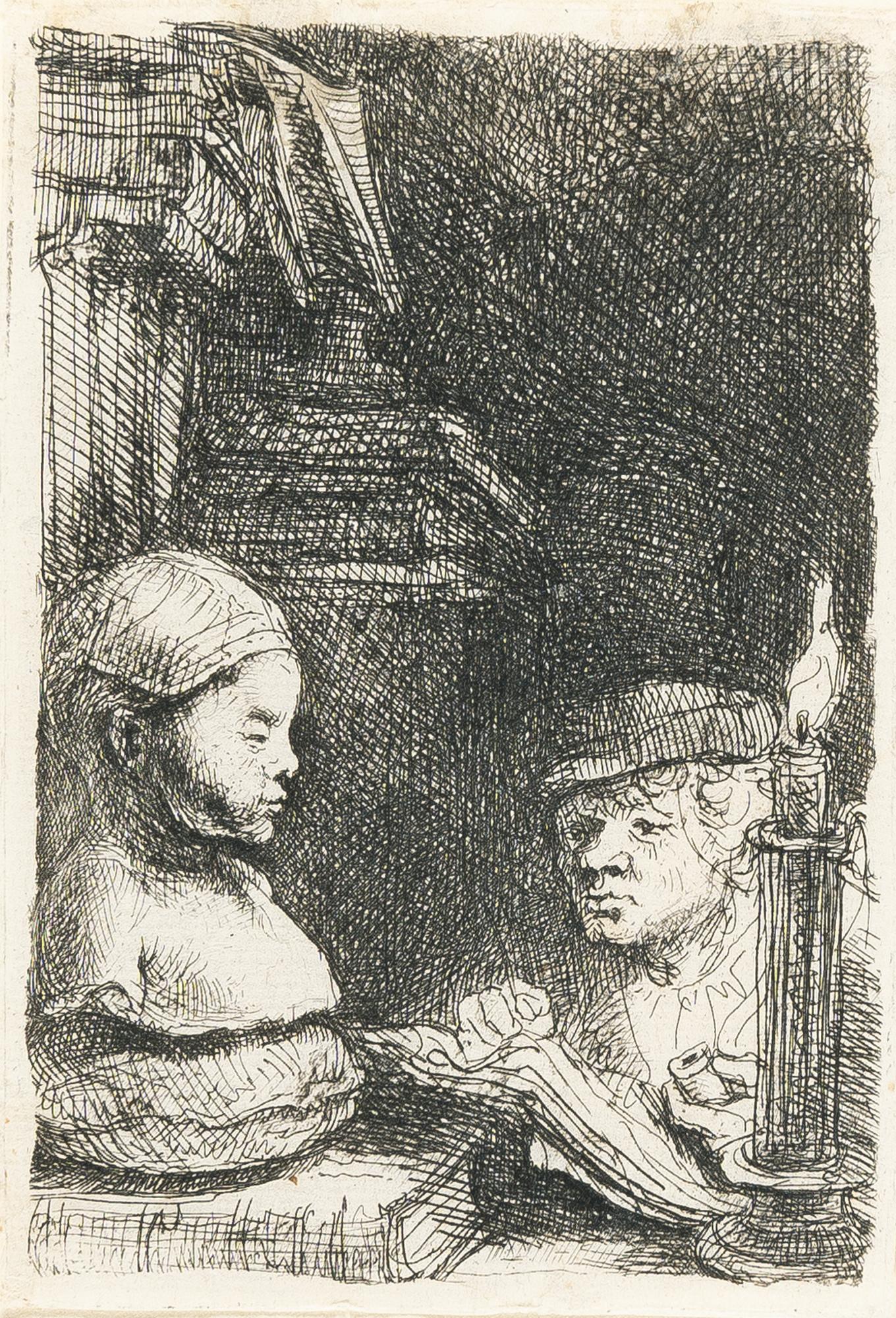 Rembrandt Harmensz. van Rijn - Der Zeichner