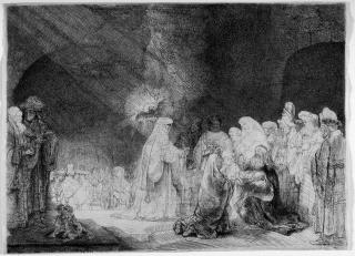 Rembrandt Harmensz. van Rijn - Die Darstellung im Tempel.