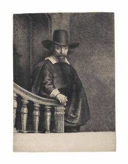 Rembrandt Harmensz. Van Rijn - Ephraim Bonus, Jewish Physician