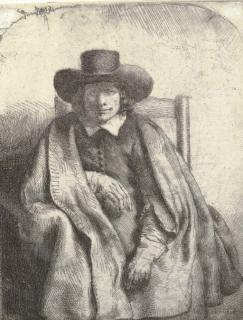 Rembrandt Harmensz. van Rijn - Jan Asselyn, Painter (B. 277; M. 161; H. 227)