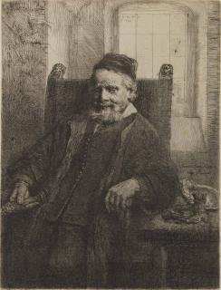 Rembrandt Harmensz. Van Rijn - Jan Lutma, Goldsmith