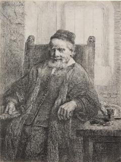 Rembrandt Harmensz van Rijn - Jan Lutma, Goldsmith