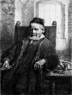 Rembrandt Harmensz. van Rijn - Jan Lutma, Goldsmith