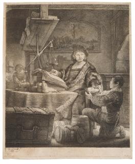 Rembrandt Harmensz Van Rijn - Jan Uytenbogaert, \'The Gold Weigher\'