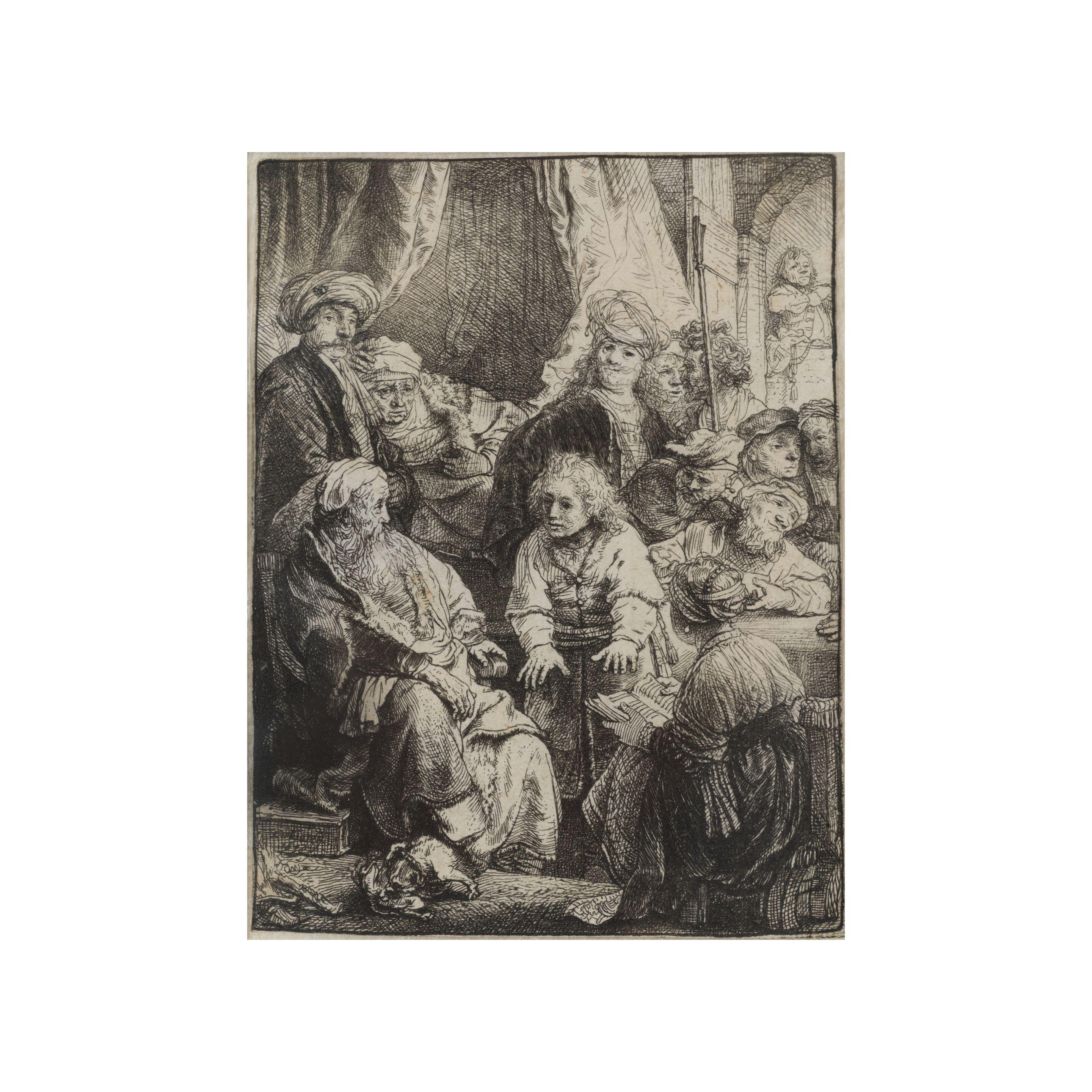 Rembrandt Harmensz van Rijn - Joseph racontant ses songes