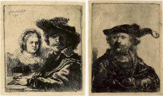 Rembrandt Harmensz. van Rijn - Recueil de Quatre-Vingt-Cinq Estampes Originales, Têtes, Paysages Et Différents Sujets, Déssinées Et Gravées Par Rembrandt