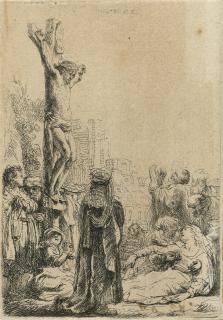 Rembrandt Harmensz. Van Rijn - The Crucifixion: Small Plate