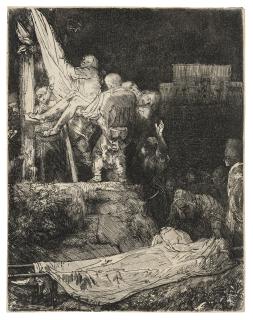 Rembrandt Harmensz. Van Rijn - The Descent from the Cross by Torchlight