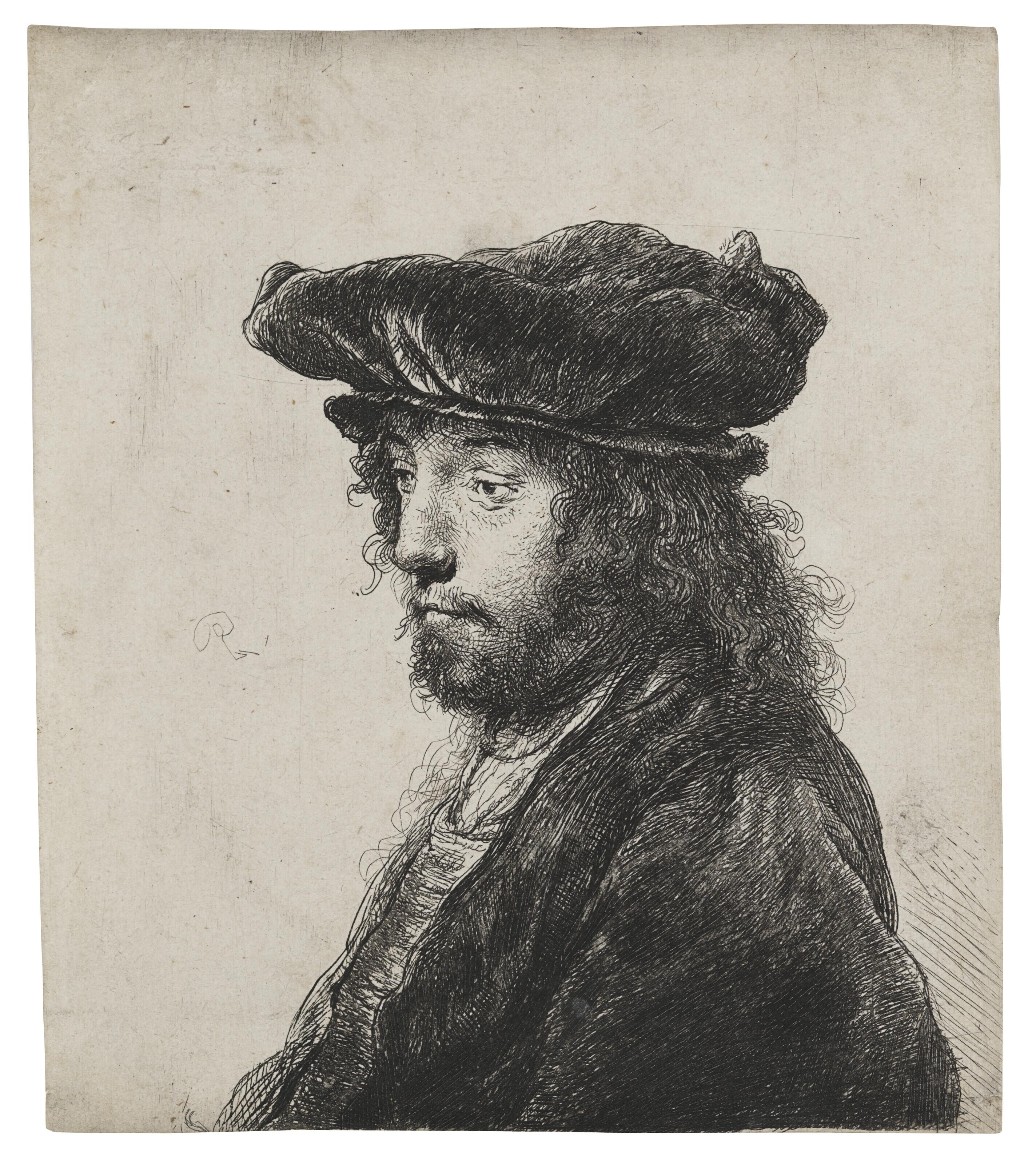Rembrandt Harmensz. Van Rijn - The Fourth Oriental Head