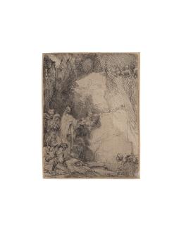 Rembrandt Harmensz van Rijn - The Raising of Lazarus: Small Plate