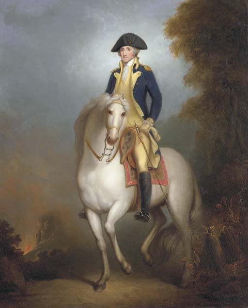 Rembrandt Peale - Equestrian Portrait of George Washington