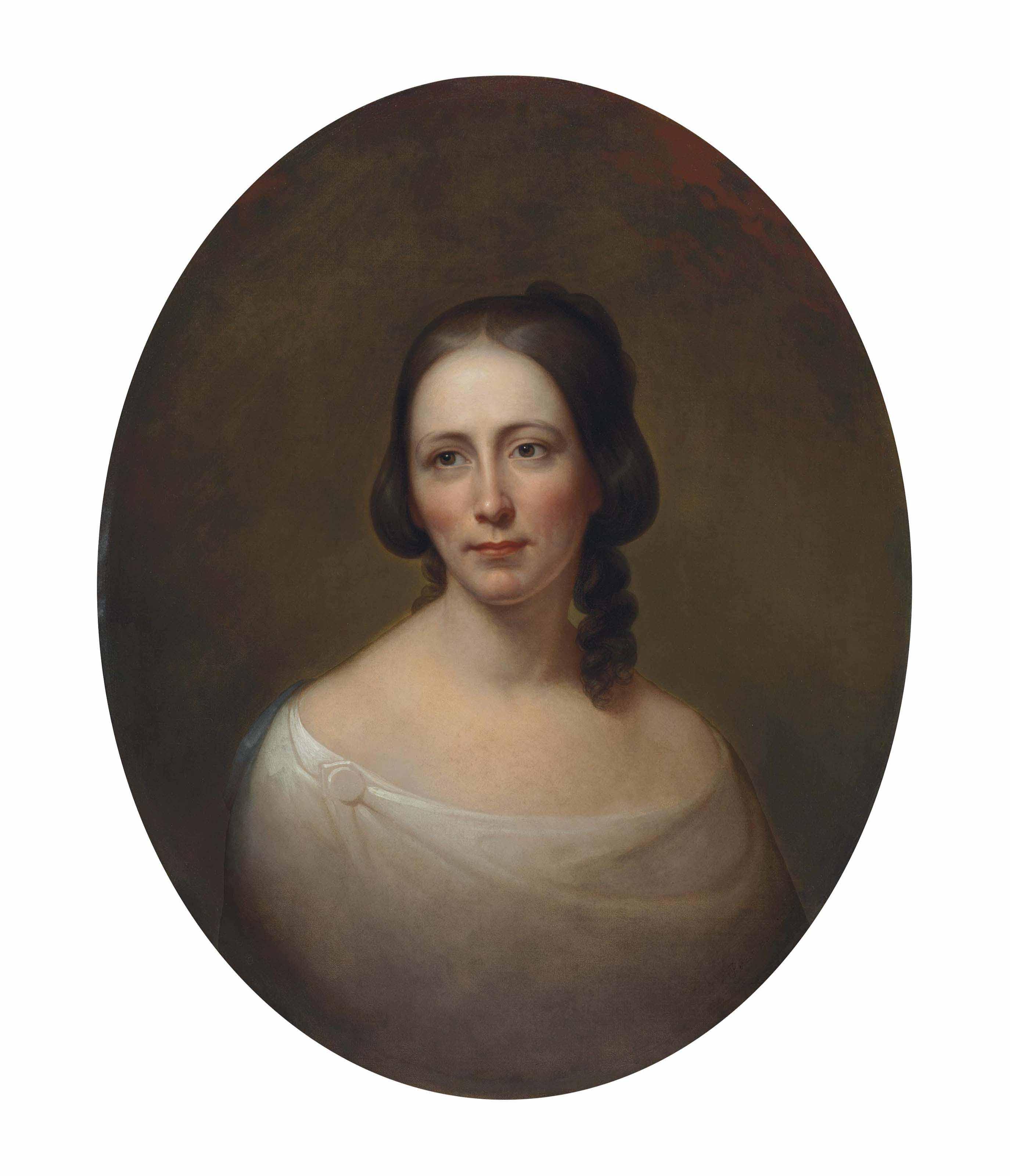 Rembrandt Peale - Portrait of Amelia Priestman