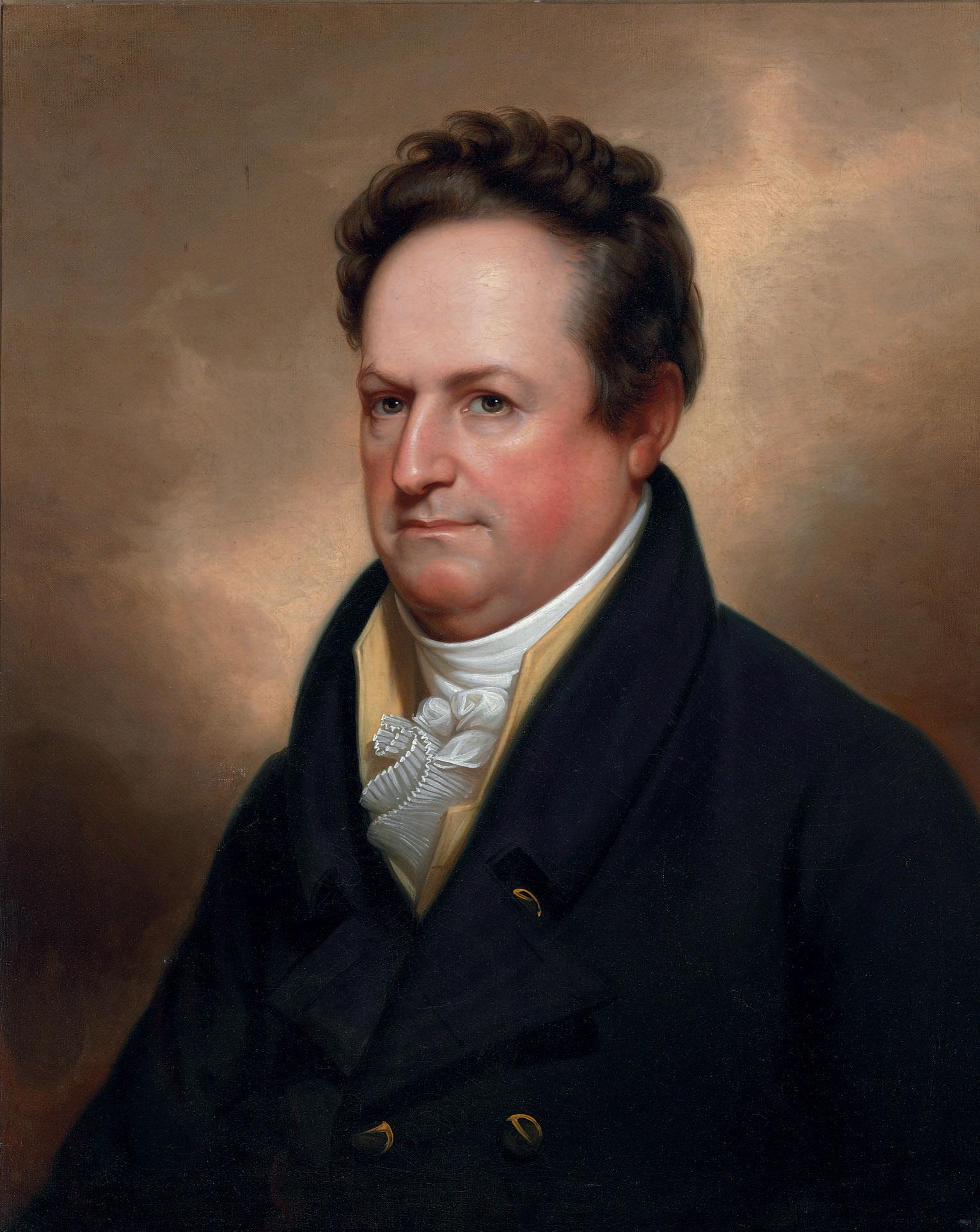 Rembrandt Peale - Portrait of DeWitt Clinton