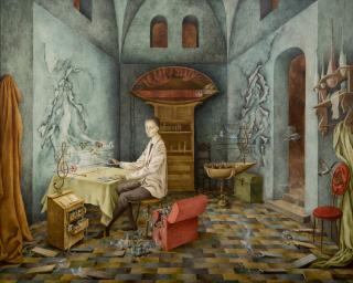 Remedios Varo - Armonía (Autorretrato Sugerente)