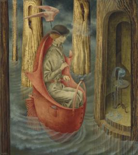 Remedios Varo - Exploración de las fuentes del río Orinoco