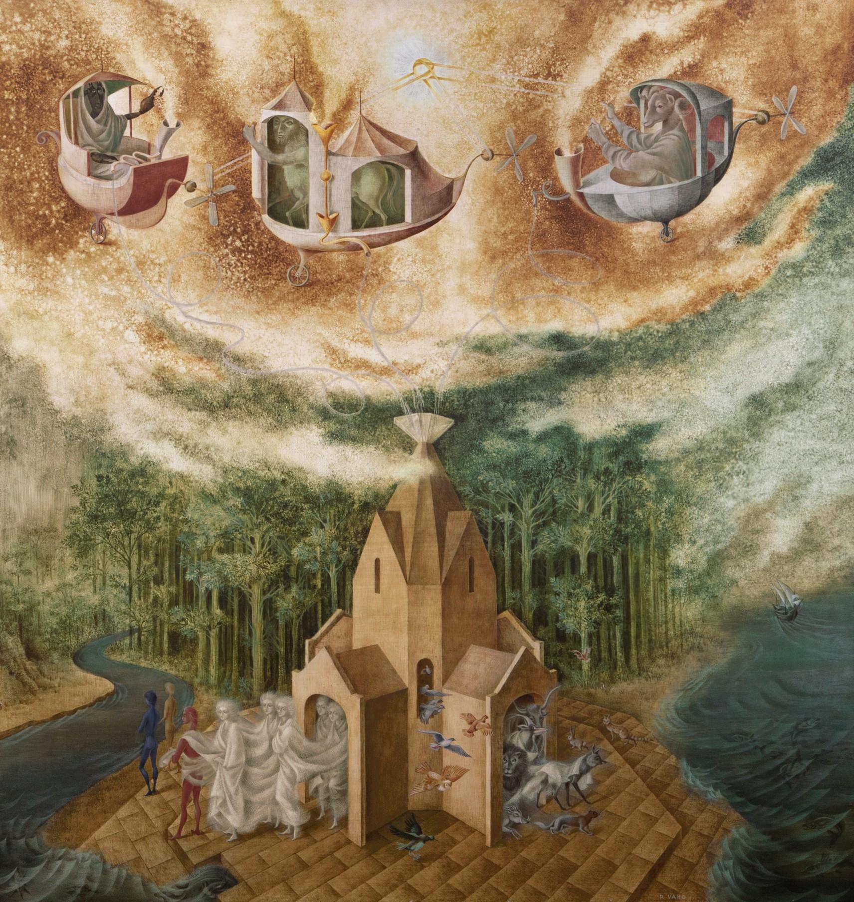 Remedios Varo - Microcosmos (Determinismo)