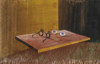 Remedios Varo - Ojos Sobre La Mesa