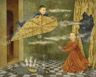 Remedios Varo - Retrato De Los Niños Andrea Y Lorenzo Villaseñor
