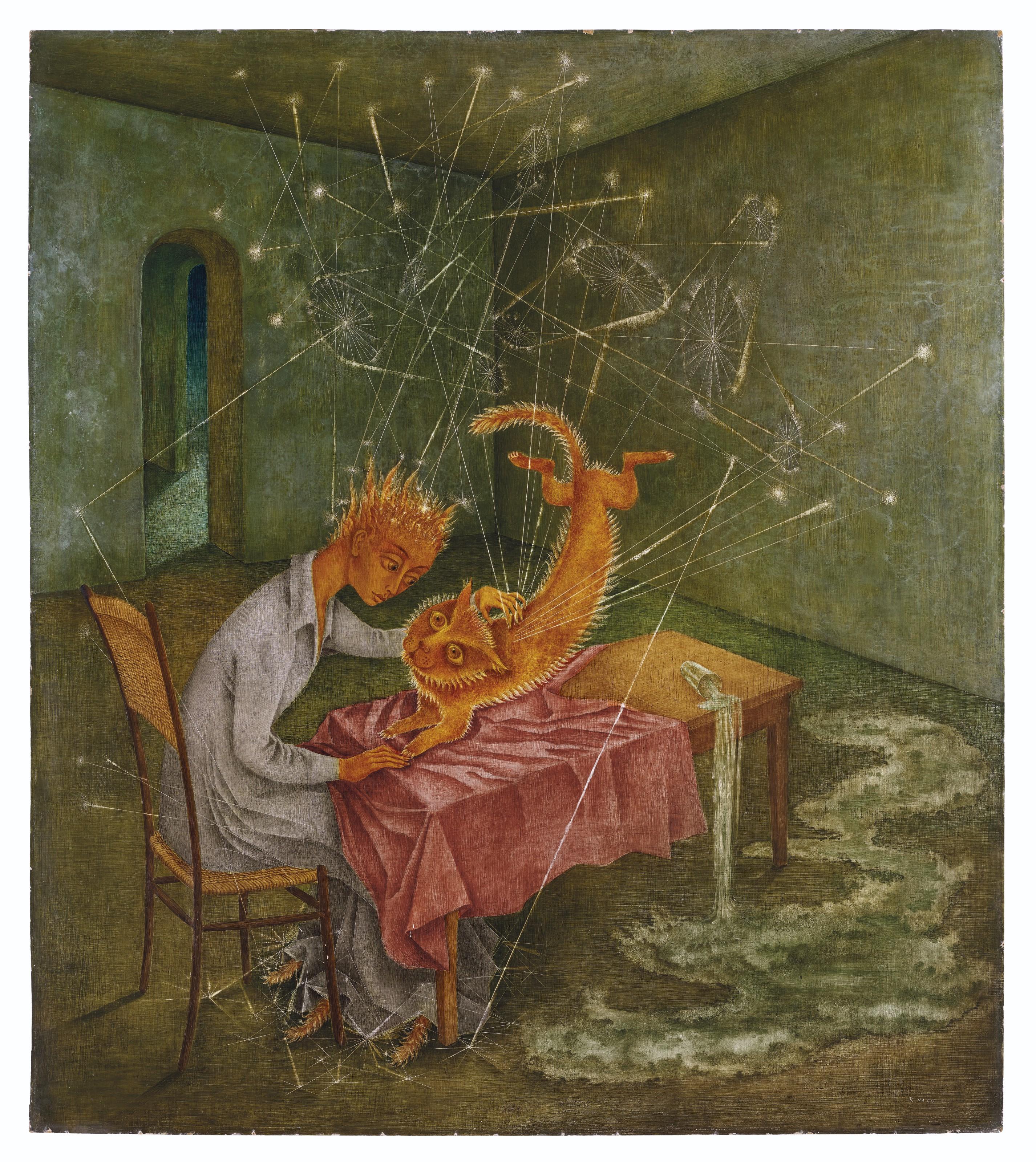 Remedios Varo - Simpatía (La Rabia Del Gato)